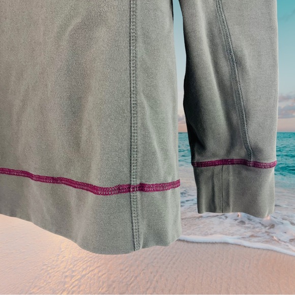 Duluth Trading Company Full Zip Top Close Fitting shirt Jacket Size M - Picture 6 of 14